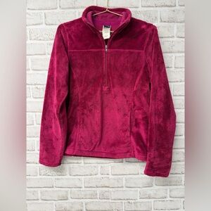Patagonia Women's sz S Cranberry Fleece Jacket with  zip front.